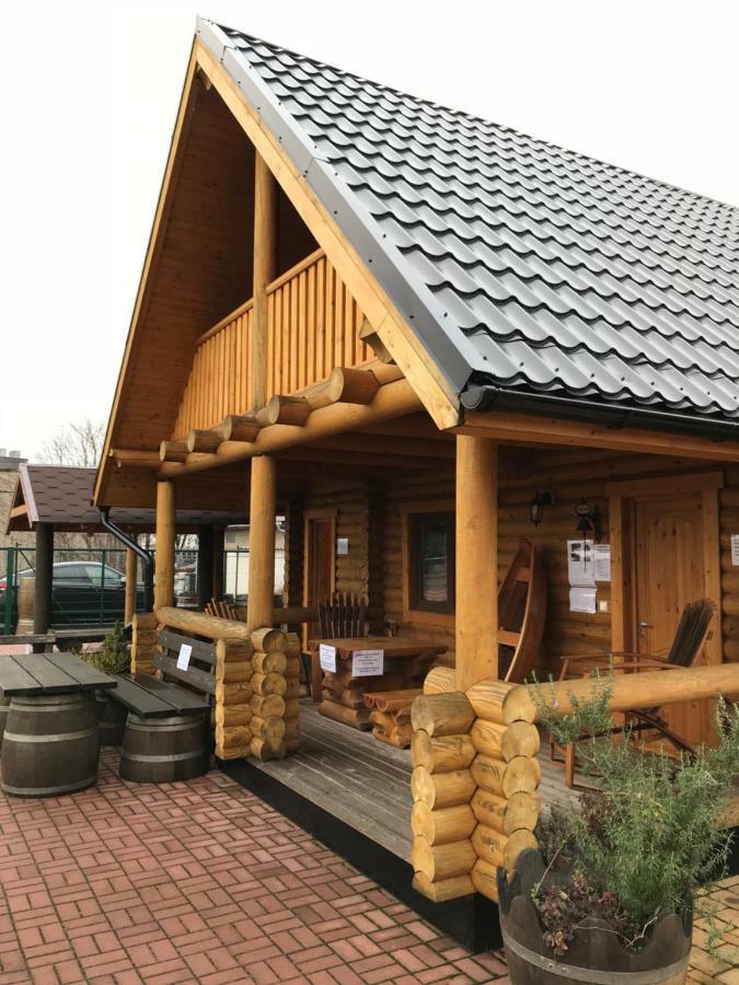 Wellness Hütte am Zwenkauer See bei Leipzig Exterior foto
