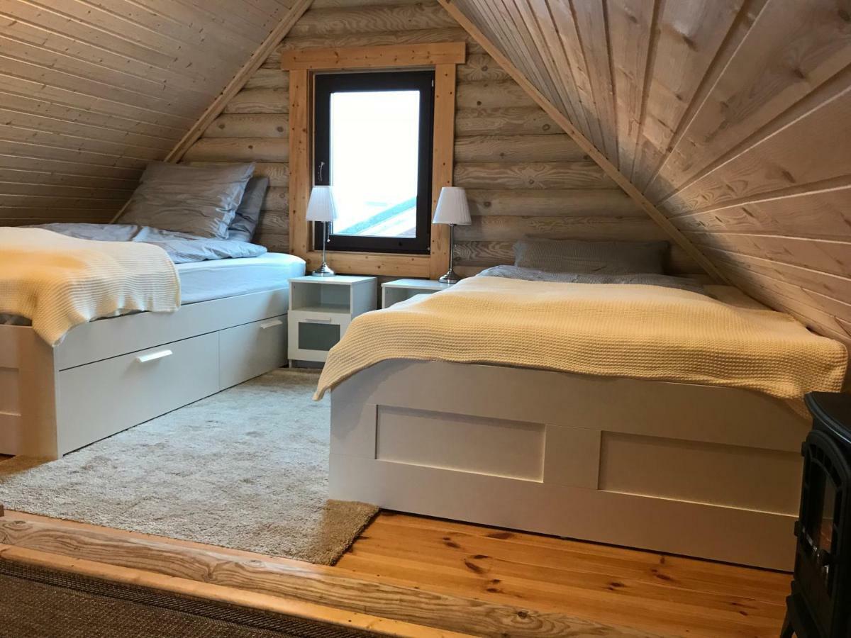 Wellness Hütte am Zwenkauer See bei Leipzig Exterior foto