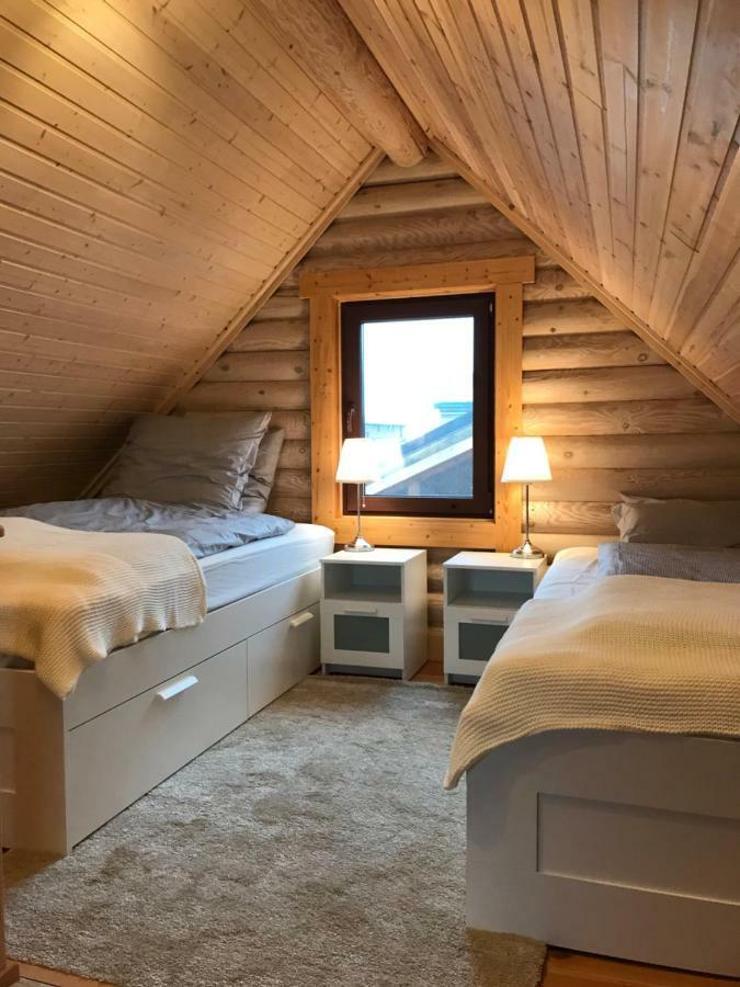 Wellness Hütte am Zwenkauer See bei Leipzig Exterior foto