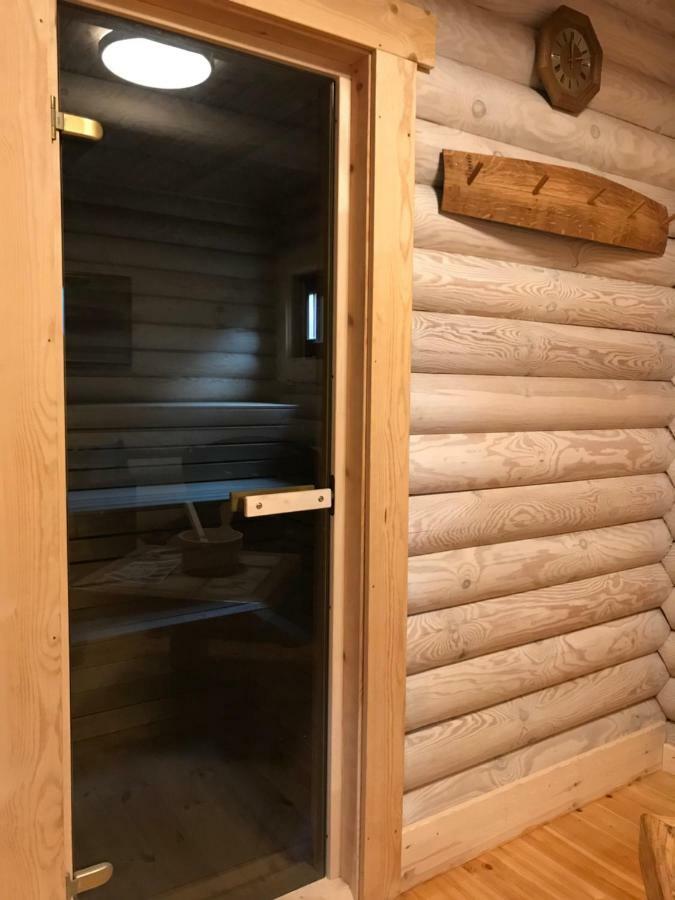 Wellness Hütte am Zwenkauer See bei Leipzig Exterior foto