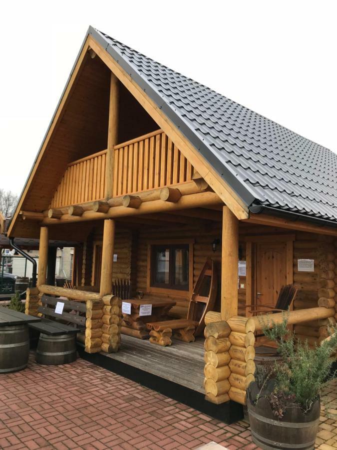Wellness Hütte am Zwenkauer See bei Leipzig Exterior foto