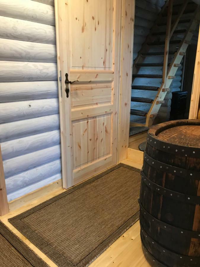 Wellness Hütte am Zwenkauer See bei Leipzig Exterior foto